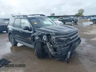 2021 Ford Bronco Sport Badlands z VIN 3FMCR9D96MRA42819, wystawiony jako IAAI lot #41000673 z przebiegiem 58 831 mil mil oraz . Historia ofert i sprzedaży dostępna na DreamBid. Obrazek 1.