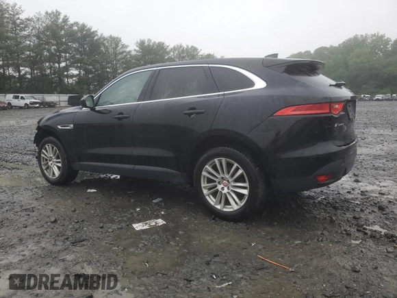 2018 Jaguar F-Pace 25t Prestige with VIN SADCK2FX8JA272822, listed as a Copart auction lot 56143405 with 133,710 mi miles and Salvage title. Bid and sale history available at DreamBid. Image 2.