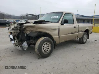 2000 Ford Ranger XL with VIN 1FTYR10C1YPB73344, listed as a Copart auction lot 61558375 with 189,594 mi miles and Salvage title. Bid and sale history available at DreamBid. Image 1.