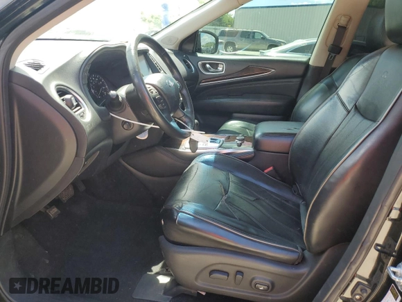 2014 Infiniti QX60 with VIN 5N1AL0MM2EC524471, listed as a Copart auction lot 52553095 with 187,409 mi miles and Salvage Title. Bid and sale history available at DreamBid. Image 7.