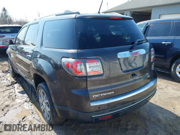 2016 GMC Acadia SLT with VIN 1GKKRRKD6GJ275724, listed as a IAAI auction lot 41591828 with 164,088 mi miles. Bid and sale history available at carsss.com. Image 3.