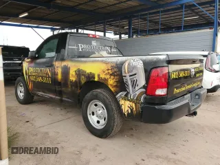 2017 Ram 1500 Tradesman with VIN 3C6JR6AG4HG791673, listed as a Copart auction lot 55655095 with 189,169 mi miles and Salvage title. Bid and sale history available at DreamBid. Image 2.
