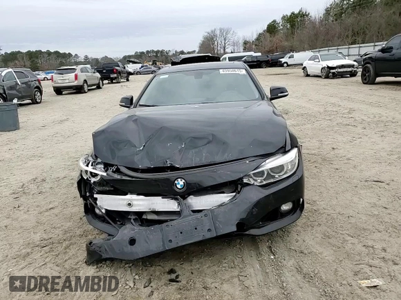 2015 BMW 4 Series 428i xDrive with VIN WBA3N9C53FK247677, listed as a Copart auction lot 45958615 with 79,114 mi miles and Salvage title. Bid and sale history available at DreamBid. Image 10.