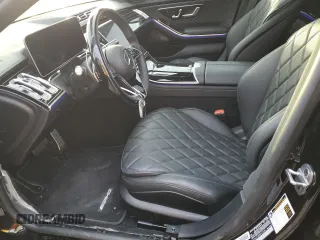 2022 Mercedes-Benz S 580 with VIN W1K6G7GB2NA122680, listed as a Copart auction lot 66226862 with 7,547 mi miles and . Bid and sale history available at DreamBid. Image 7.