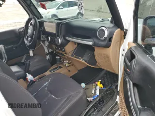 2013 Jeep Wrangler Sahara z VIN 1C4AJWBG7DL512437, wystawiony jako Copart lot #48928325 z przebiegiem Nie podano mil oraz Szkoda całkowita • Salvage title. Historia ofert i sprzedaży dostępna na DreamBid. Obrazek 8.