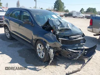 2017 Chevrolet Equinox LS z VIN 2GNALBEK5H1540999, wystawiony jako IAAI lot #41771873 z przebiegiem 101 494 mil mil oraz . Historia ofert i sprzedaży dostępna na DreamBid. Obrazek 1.