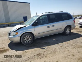 2005 Chrysler Town & Country Touring z VIN 2C4GP54L55R501975, wystawiony jako Copart lot #59637635 z przebiegiem 150 046 mil mil oraz Szkoda całkowita • Salvage title. Historia ofert i sprzedaży dostępna na DreamBid. Obrazek 1.