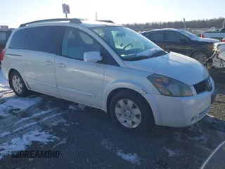 2004 Nissan Quest SL with VIN 5N1BV28U94N371109, listed as a IAAI auction lot 41338924 with 183,433 mi miles. Bid and sale history available at carsss.com. Image 1.