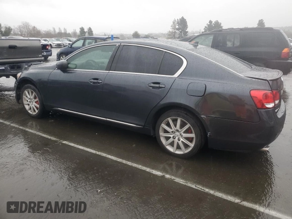 2007 Lexus GS 350 with VIN JTHCE96S670008642, listed as a Copart auction lot 43936045 with 0 mi miles and Salvage Title. Bid and sale history available at carsss.com. Image 2.