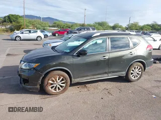 2017 Nissan Rogue S with VIN 5N1AT2MN5HC731140, listed as a IAAI auction lot 41454809 with 72,522 mi miles and . Bid and sale history available at DreamBid. Image 6.