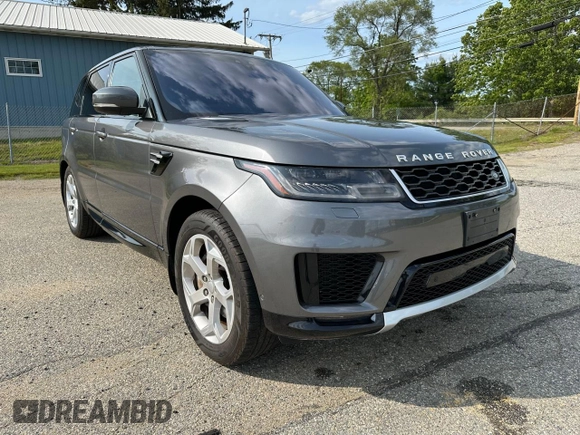 2019 Land Rover Range Rover Sport HSE with VIN SALWR2RV2KA845903, listed as a Copart auction lot 59630335 with 63,016 mi miles and Clean title. Bid and sale history available at DreamBid. Image 1.
