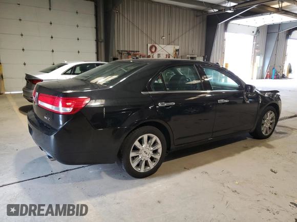 2011 Lincoln MKZ with VIN 3LNHL2GC3BR767121, listed as a Copart auction lot 55437855 with 102,520 mi miles and Salvage Title. Bid and sale history available at DreamBid. Image 3.