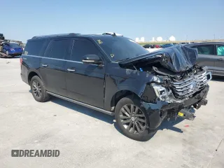 2019 Ford Expedition Max Limited with VIN 1FMJK1KTXKEA50904, listed as a Copart auction lot 58481014 with 106,539 mi miles and Salvage Title. Bid and sale history available at DreamBid. Image 4.