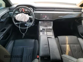 2021 Audi A8 with VIN WAU8DAF8XMN006873, listed as a Copart auction lot 73983464 with 46,867 mi miles and Salvage Title. Bid and sale history available at carsss.com. Image 8.