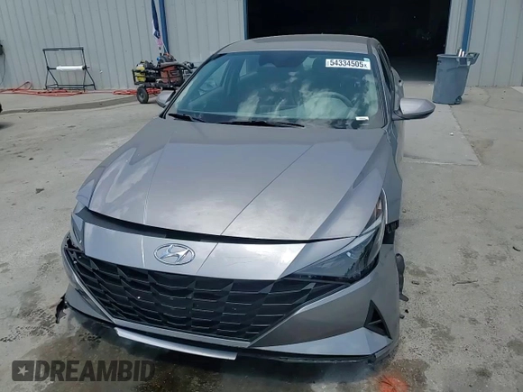 2023 Hyundai Elantra SEL with VIN KMHLM4AG5PU525977, listed as a Copart auction lot 54334505 with 13,400 mi miles and Non Repairable. Bid and sale history available at DreamBid. Image 14.