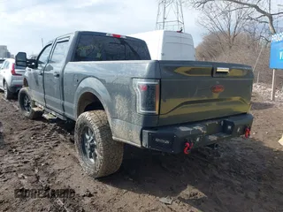 2017 Ford F-150 XL with VIN 1FTFW1EG6HKE03209, listed as a IAAI auction lot 41672184 with 116,078 mi miles. Bid and sale history available at carsss.com. Image 3.