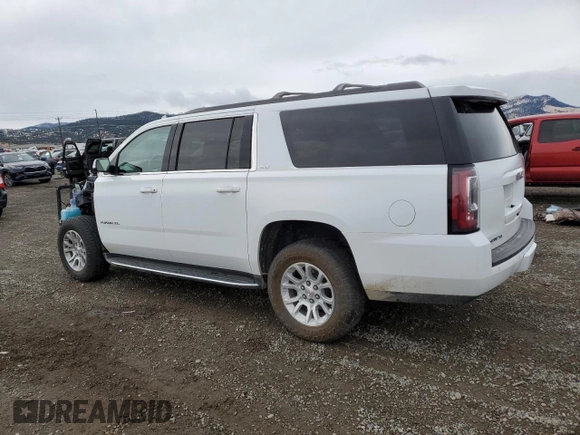 2018 GMC Yukon XL SLT with VIN 1GKS2GKC3JR357712, listed as a Copart auction lot 79893874 with 140,820 mi miles and Salvage Title. Bid and sale history available at carsss.com. Image 2.