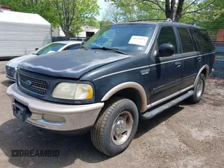 1997 Ford Expedition XLT z VIN 1FMFU18L0VLB83954, wystawiony jako IAAI lot #42116472 z przebiegiem 202 770 mil mil oraz . Historia ofert i sprzedaży dostępna na DreamBid. Obrazek 2.