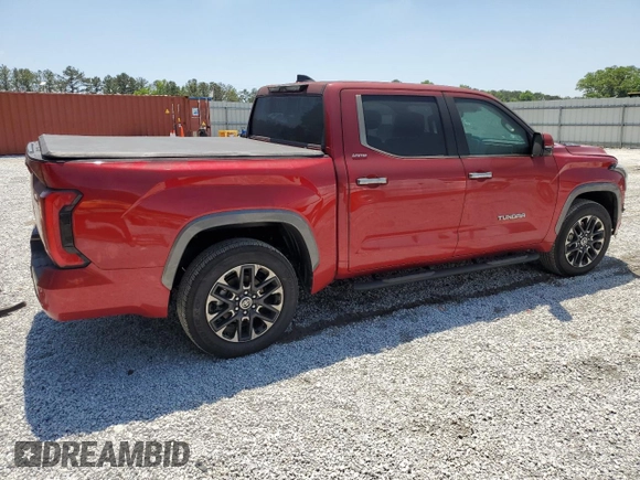 2024 Toyota Tundra Limited Hybrid with VIN 5TFJC5AB5RX003845, listed as a Copart auction lot 55306105 with 8,905 mi miles and Salvage title. Bid and sale history available at DreamBid. Image 3.