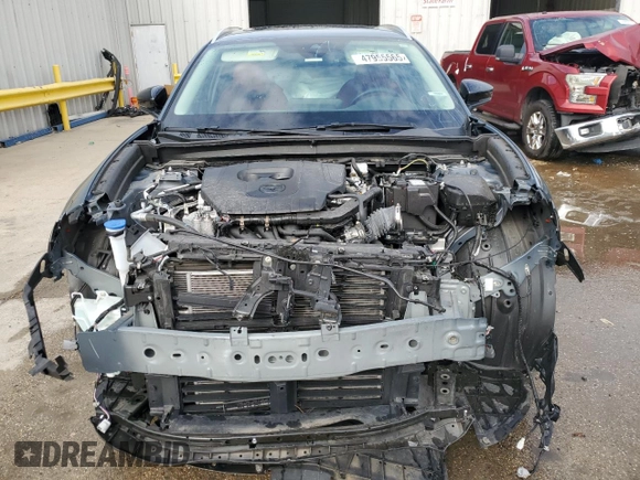 2023 Mazda CX-30 S Carbon Edition with VIN 3MVDMBCM9PM573338, listed as a Copart auction lot 47955565 with 19,814 mi miles and Salvage Title. Bid and sale history available at DreamBid. Image 5.