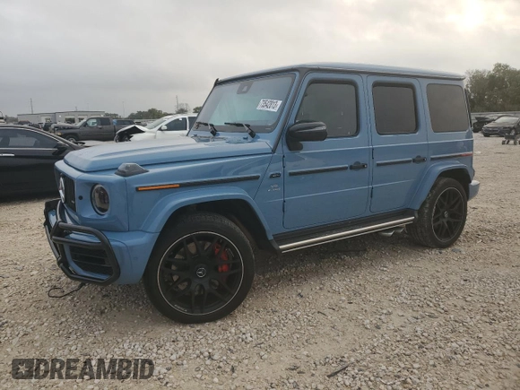 2021 Mercedes-Benz G 63 AMG with VIN W1NYC7HJ4MX423265, listed as a Copart auction lot 73542813 with Not Provided miles and . Bid and sale history available at DreamBid. Image 1.