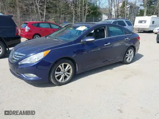 2013 Hyundai Sonata SE with VIN 5NPEC4AC4DH646129, listed as a IAAI auction lot 42087732 with 160,100 mi miles. Bid and sale history available at carsss.com. Image 2.