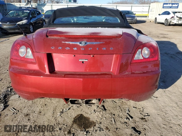 2006 Chrysler Crossfire Limited z VIN 1C3AN65L26X062452, wystawiony jako Copart lot #41878525 z przebiegiem 96 790 mil mil oraz Szkoda całkowita • Salvage title. Historia ofert i sprzedaży dostępna na DreamBid. Obrazek 10.