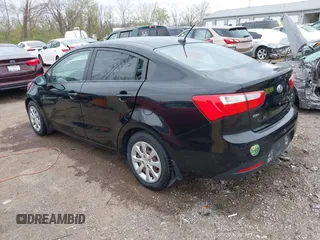 2013 Kia Rio LX with VIN KNADM4A30D6157890, listed as a IAAI auction lot 42066146 with 73,319 mi miles and . Bid and sale history available at DreamBid. Image 3.