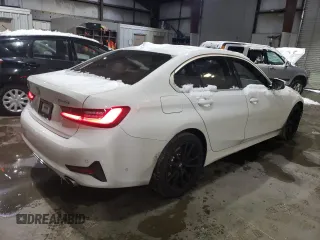 2019 BMW 3 Series 330i xDrive with VIN WBA5R7C59KAJ81850, listed as a Copart auction lot 88526315 with 64,770 mi miles and Salvage title. Bid and sale history available at DreamBid. Image 3.