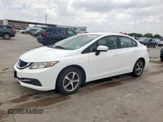 2015 Honda Civic SE z VIN 19XFB2F70FE248303, wystawiony jako Copart lot #59338575 z przebiegiem 134 370 mil mil oraz Szkoda całkowita • Salvage title. Historia ofert i sprzedaży dostępna na DreamBid. Obrazek 1.