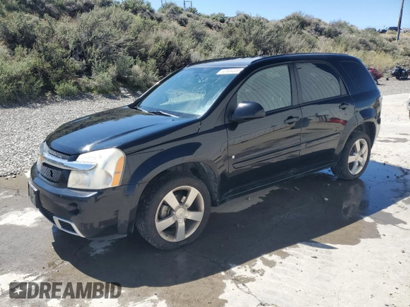 2008 Chevrolet Equinox Sport z VIN 2CNDL037186292984, wystawiony jako Copart lot #53504055 z przebiegiem 129 427 mil mil oraz Szkoda całkowita • Salvage title. Historia ofert i sprzedaży dostępna na DreamBid. Obrazek 1.