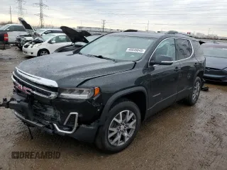 2020 GMC Acadia SLT z VIN 1GKKNUL41LZ199371, wystawiony jako Copart lot #46646645 z przebiegiem 63 371 mil mil oraz Szkoda całkowita • Salvage title. Historia ofert i sprzedaży dostępna na DreamBid. Obrazek 1.