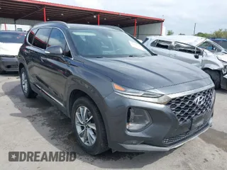 2020 Hyundai Santa Fe Limited with VIN 5NMS53AD6LH199993, listed as a IAAI auction lot 41861432 with 161,895 mi miles. Bid and sale history available at carsss.com. Image 1.