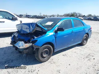 2010 Toyota Corolla with VIN 1NXBU4EE7AZ262192, listed as a IAAI auction lot 41695999 with 1 mi miles. Bid and sale history available at carsss.com. Image 6.