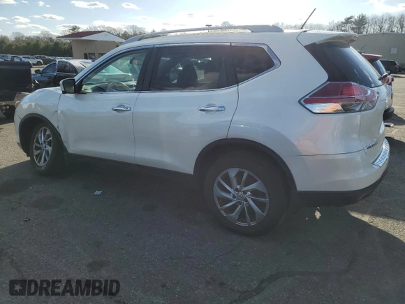 2015 Nissan Rogue SL with VIN 5N1AT2MV8FC910575, listed as a Copart auction lot 49829115 with 119,649 mi miles and Salvage Title. Bid and sale history available at carsss.com. Image 2.