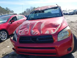 2007 Toyota RAV4 with VIN JTMZD33V075033937, listed as a IAAI auction lot 41452995 with 259,993 mi miles. Bid and sale history available at carsss.com. Image 6.