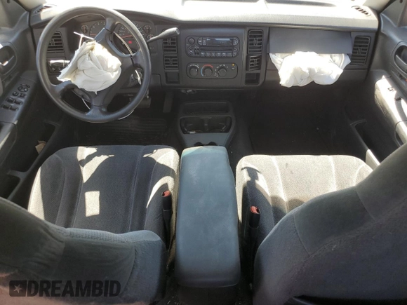 2004 Dodge Dakota SLT with VIN 1D7HL48N94S717644, listed as a Copart auction lot 71394124 with 155,892 mi miles and Salvage Title. Bid and sale history available at carsss.com. Image 8.