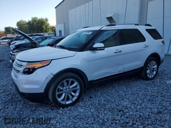 2015 Ford Explorer Limited with VIN 1FM5K7F86FGA31979, listed as a Copart auction lot 53224965 with 138,362 mi miles and Non Repairable. Bid and sale history available at carsss.com. Image 1.