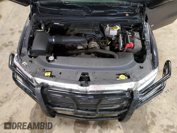 2019 Ram 1500 Laramie with VIN 1C6SRFDT6KN841744, listed as a Copart auction lot 47461755 with 80,749 mi miles and Salvage Title. Bid and sale history available at carsss.com. Image 12.