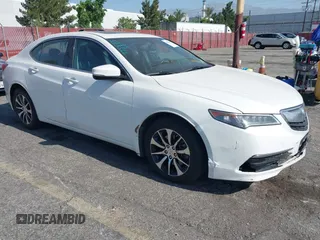 2015 Acura TLX with VIN 19UUB1F34FA013017, listed as a IAAI auction lot 42498605 with 107,117 mi miles and . Bid and sale history available at DreamBid. Image 1.
