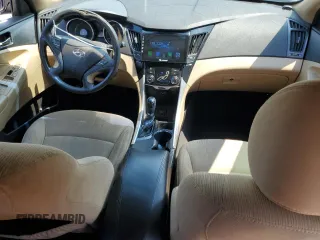 2011 Hyundai Sonata GLS with VIN 5NPEB4ACXBH127022, listed as a Copart auction lot 50776775 with 203,356 mi miles and Salvage Title. Bid and sale history available at DreamBid. Image 8.