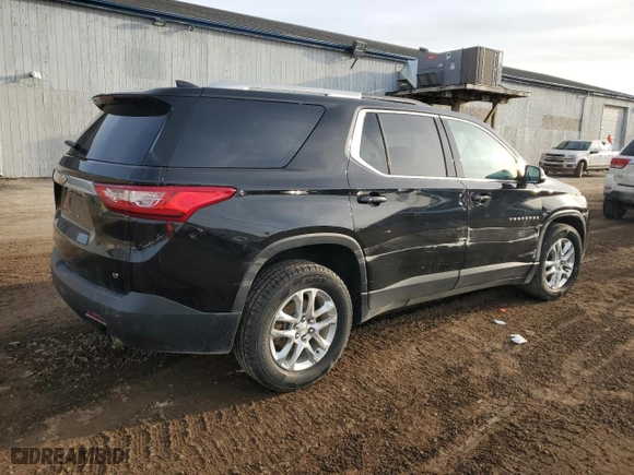 2018 Chevrolet Traverse LT Cloth with VIN 1GNEVGKW7JJ173857, listed as a Copart auction lot 49056845 with 154,989 mi miles and Clean Title. Bid and sale history available at carsss.com. Image 3.