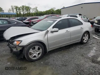 2005 Acura RL z VIN JH4KB16565C016025, wystawiony jako Copart lot #52171395 z przebiegiem 169 063 mil mil oraz Szkoda całkowita • Salvage title. Historia ofert i sprzedaży dostępna na DreamBid. Obrazek 1.