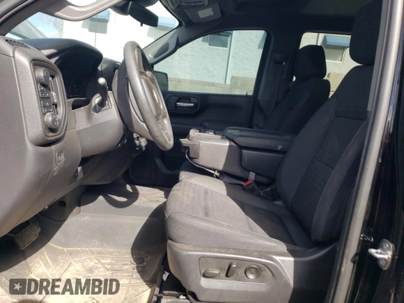 2023 Chevrolet Silverado 1500 Custom with VIN 3GCPDBEK1PG151508, listed as a Copart auction lot 43275795 with Not Provided miles and Salvage Title. Bid and sale history available at DreamBid. Image 7.