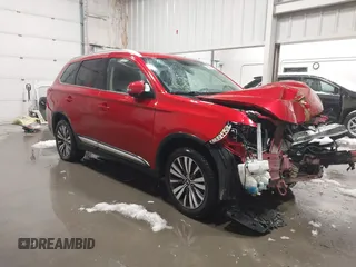 2019 Mitsubishi Outlander ES with VIN JA4AZ3A3XKZ041653, listed as a IAAI auction lot 41741414 with 104,502 mi miles and . Bid and sale history available at DreamBid. Image 1.