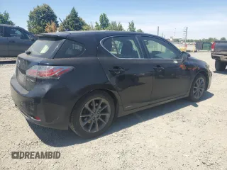 2012 Lexus CT 200h with VIN JTHKD5BH9C2090060, listed as a Copart auction lot 65130135 with Not provided miles and Clean title. Bid and sale history available at DreamBid. Image 3.