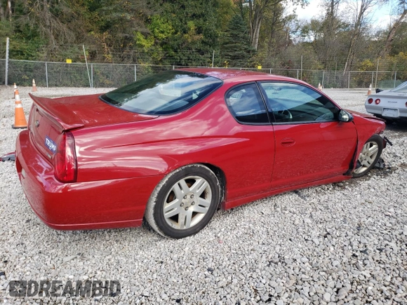 2007 Chevrolet Monte Carlo LT with VIN 2G1WK15KX79174753, listed as a Copart auction lot 79021084 with 180,360 mi miles and Salvage Title. Bid and sale history available at carsss.com. Image 3.