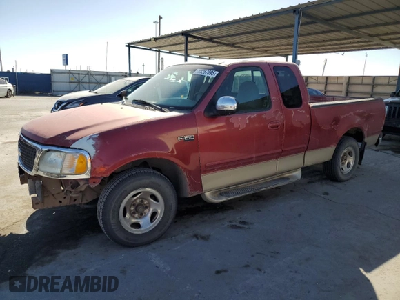 1999 Ford F-150 XL with VIN 1FTRX17L1XKB23992, listed as a Copart auction lot 44257695 with Not Provided miles and Salvage Title. Bid and sale history available at carsss.com. Image 1.
