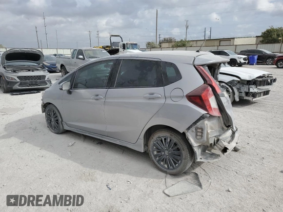 2018 Honda Fit Sport with VIN 3HGGK5G60JM735514, listed as a Copart auction lot 78395064 with Not Provided miles and Salvage Title. Bid and sale history available at DreamBid. Image 2.