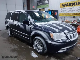 2016 Chrysler Town & Country Touring-L Anniversary Edition with VIN 2C4RC1CG3GR100963, listed as a IAAI auction lot 41316595 with NaN miles. Bid and sale history available at carsss.com. Image 1.